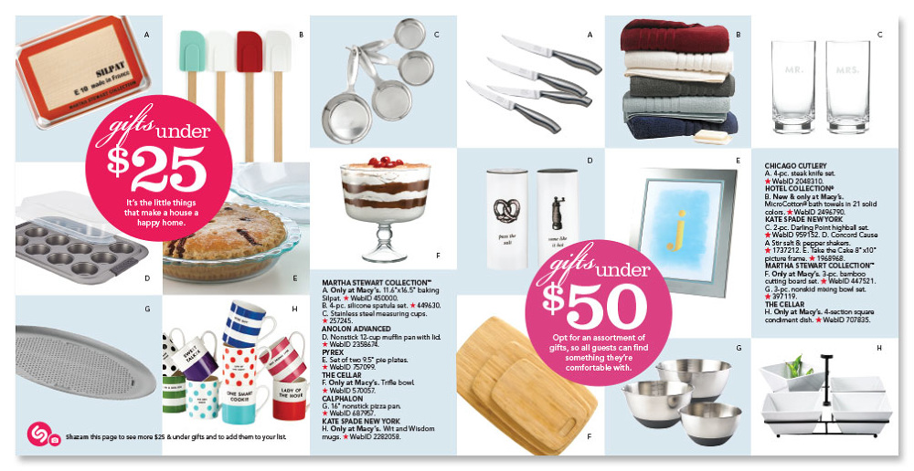 Macy\'s Registry Welcome Mailer - Design Portfolio Macy\'s Registry Welcome Mailer - Design Portfolio